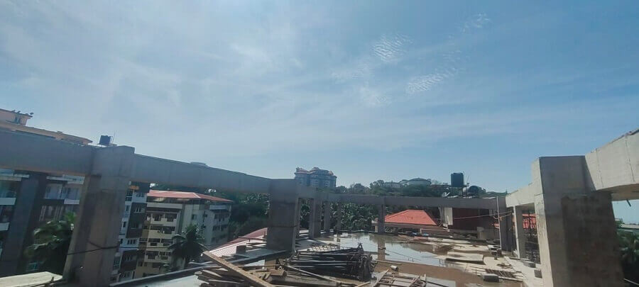 Terrace view overlooking the area around the building.