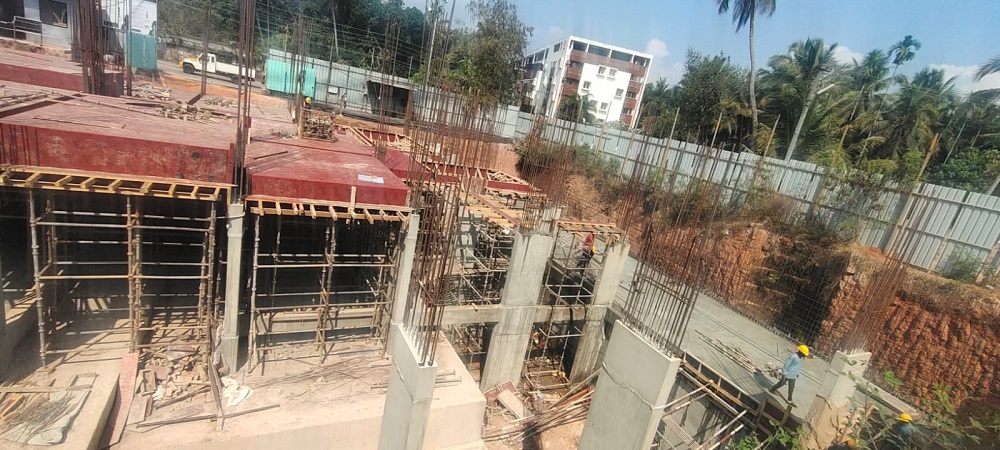 Inland Ascott deep excavation is being conducted.