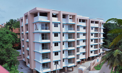 Inland Estoria is located along B.V Road, Valencia, Mangalore.