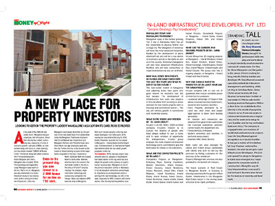 An Outlook report on Mangalore's future as investment opportunities made possible by Inland Builders.