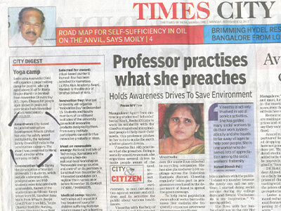 An excert by Times Of India showcasing that Inland Builders recieved a National Safety Award.